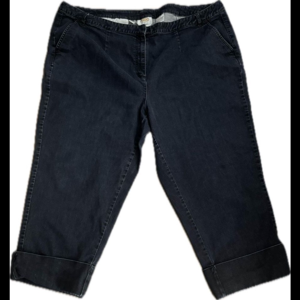 Womans plus size 24w Talbots cuffed jeans